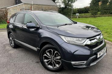SPOTICAR Honda Cr-v 2.0 H I-mmd Sr Ecvt Euro 6 (s/s) 5dr Used Car - Suv Hybrid Blue - Bridgend - 1200544339_1