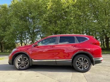 SPOTICAR Honda Cr-v 2.0 H I-mmd Ex Ecvt 4wd Euro 6 (s/s) 5dr Used Car - Suv Hybrid Red - Swansea - 1200547049_5