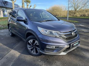 SPOTICAR Honda Cr-v 1.6 I-dtec Ex Auto 4wd Euro 6 5dr Used Car - Suv Diesel Blue - Swansea - 1200561513_1