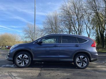 SPOTICAR Honda Cr-v 1.6 I-dtec Ex Auto 4wd Euro 6 5dr Used Car - Suv Diesel Blue - Swansea - 1200561513_5