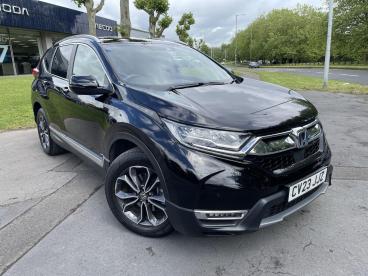 SPOTICAR Honda Cr-v 2.0 H I-mmd Sr Ecvt 4wd Euro 6 (s/s) 5dr Used Car - Suv Hybrid Black - Swansea - 1200607460_1