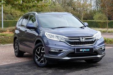 SPOTICAR Honda Cr-v 1.6 I-dtec Se Plus Navi Euro 6 (s/s) 5dr Used Car - Suv Diesel Blue - Littlehampton - 1200644227_1