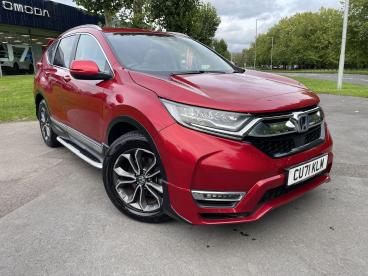 SPOTICAR Honda Cr-v 2.0 H I-mmd Ex Ecvt 4wd Euro 6 (s/s) 5dr Used Car - Suv Hybrid Red - Swansea - 1200645058_1