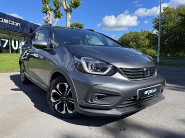 SPOTICAR Honda Jazz 1.5 H I-mmd Crosstar Ex Ecvt Euro 6 (s/s) 5dr Used Car - City Car Hybrid Grey - Swansea - 1200547050_1