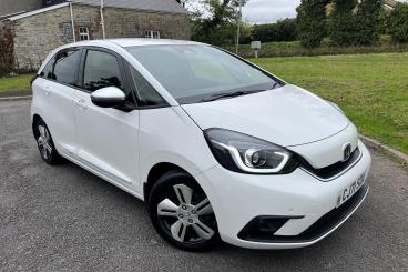 SPOTICAR Honda Jazz 1.5 H I-mmd Ex Ecvt Euro 6 (s/s) 5dr Used Car - City Car Hybrid White - Bridgend - 1200551550_1