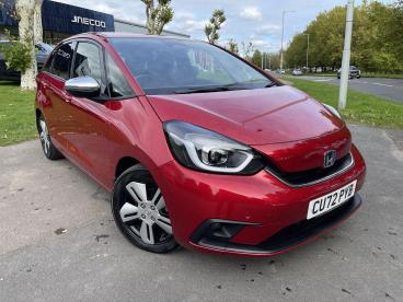 SPOTICAR Honda Jazz 1.5 H I-mmd Ex Ecvt Euro 6 (s/s) 5dr Used Car - City Car Hybrid Red - Swansea - 1200552044_1