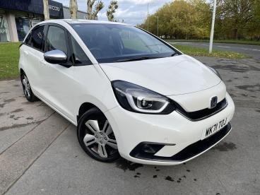 SPOTICAR Honda Jazz 1.5 H I-mmd Ex Ecvt Euro 6 (s/s) 5dr Used Car - City Car Hybrid White - Swansea - 1200554034_1