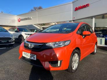 SPOTICAR Honda Jazz 1.3 I-vtec Se Euro 6 (s/s) 5dr Used Car - City Car Petrol Orange - Malton - 1200559199_1