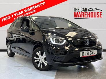 SPOTICAR Honda Jazz 1.5 I-mmd Hybrid Sr 5dr Ecvt Used Car - City Car Hybrid Black - Bridgend - 1200568966_1