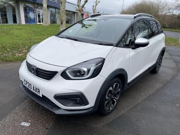 SPOTICAR Honda Jazz 1.5 H I-mmd Crosstar Ex Ecvt Euro 6 (s/s) 5dr Used Car - City Car Hybrid White - Swansea - 1200576492_3