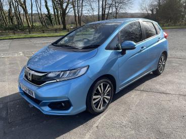 SPOTICAR Honda Jazz 1.3 I-vtec Ex Cvt Euro 6 (s/s) 5dr Used Car - City Car Petrol Blue - Swansea - 1200585761_3