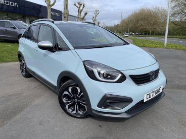 SPOTICAR Honda Jazz 1.5 H I-mmd Crosstar Ex Ecvt Euro 6 (s/s) 5dr Used Car - City Car Hybrid Blue - Swansea - 1200595441_1