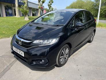 SPOTICAR Honda Jazz 1.3 I-vtec Ex Euro 6 (s/s) 5dr Used Car - City Car Petrol Black - Swansea - 1200606298_3