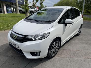 SPOTICAR Honda Jazz 1.3 I-vtec Ex Euro 6 (s/s) 5dr Used Car - City Car Petrol White - Swansea - 1200606631_3