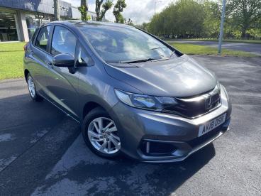 SPOTICAR Honda Jazz 1.3 I-vtec Se Euro 6 (s/s) 5dr Used Car - City Car Petrol Grey - Swansea - 1200609113_1