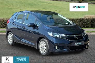SPOTICAR Honda Jazz 1.3 I-vtec Se Navi Cvt Euro 6 (s/s) 5dr Used Car - City Car Petrol Blue - Worthing - 1200617466_1