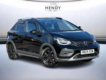 SPOTICAR Honda Jazz 1.5 H I-mmd Crosstar Advance Ecvt Euro 6 (s/s) 5dr Used Car - City Car Hybrid Black - Poole - 1200622472_1