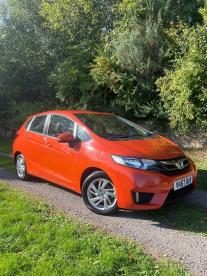 SPOTICAR Honda Jazz 1.3 I-vtec Se Cvt Euro 6 (s/s) 5dr Used Car - City Car Petrol Orange - Abergavenny - 1200630091_1