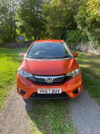 SPOTICAR Honda Jazz 1.3 I-vtec Se Cvt Euro 6 (s/s) 5dr Used Car - City Car Petrol Orange - Abergavenny - 1200630091_2