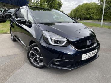 SPOTICAR Honda Jazz 1.5 H I-mmd Ex Style Ecvt Euro 6 (s/s) 5dr Used Car - City Car Hybrid Blue - Swansea - 1200632056_1