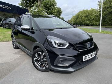 SPOTICAR Honda Jazz 1.5 H I-mmd Crosstar Ex Ecvt Euro 6 (s/s) 5dr Used Car - City Car Hybrid Black - Swansea - 1200633630_1