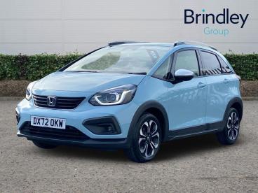 SPOTICAR Honda Jazz 1.5 H I-mmd Crosstar Ex Ecvt Euro 6 (s/s) 5dr Used Car - City Car Hybrid Blue - Cannock - 1200636554_1