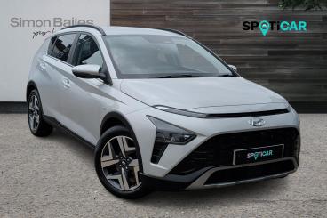 SPOTICAR Hyundai Bayon 1.0 T-gdi Mhev Premium Euro 6 (s/s) 5dr Used Car - Suv Hybrid Silver - Northallerton - 1200539066_1