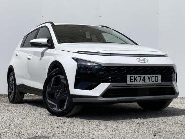 SPOTICAR Hyundai Bayon 1.0 T-gdi Premium Euro 6 (s/s) 5dr Used Car - Suv Petrol White - Preston - 1200559366_1