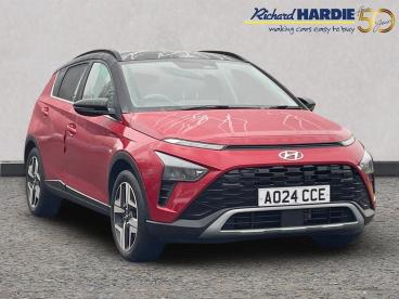 SPOTICAR Hyundai Bayon 1.0 T-gdi Mhev Ultimate Dct Euro 6 (s/s) 5dr Used Car - Suv Hybrid Red - Ashington - 1200571038_1