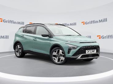 SPOTICAR Hyundai Bayon 1.0 T-gdi Mhev Ultimate Euro 6 (s/s) 5dr Used Car - Suv Hybrid Green - Pontypridd - 1200572091_1