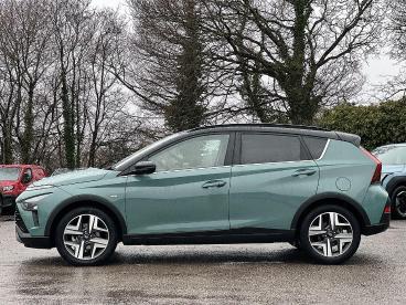 SPOTICAR Hyundai Bayon 1.0 T-gdi Mhev Ultimate Euro 6 (s/s) 5dr Used Car - Suv Hybrid Green - Pontypridd - 1200572091_4