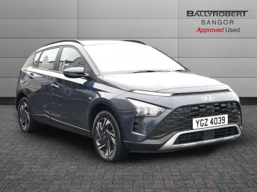 SPOTICAR Hyundai Bayon 1.0 T-gdi Mhev Se Connect Dct Euro 6 (s/s) 5dr Used Car - Suv Hybrid Grey - Bangor - 1200578742_1