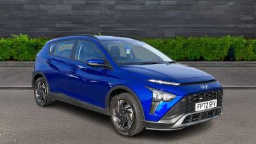 SPOTICAR Hyundai Bayon 1.0 T-gdi Mhev Se Connect Euro 6 (s/s) 5dr Used Car - Suv Hybrid Blue - Telford - 1200580591_1