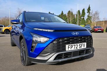 SPOTICAR Hyundai Bayon 1.0 T-gdi Mhev Se Connect Euro 6 (s/s) 5dr Used Car - Suv Hybrid Blue - Telford - 1200580591_5