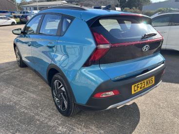 SPOTICAR Hyundai Bayon 1.0 T-gdi Mhev Se Connect Euro 6 (s/s) 5dr Used Car - Suv Hybrid Blue - Pontypridd - 1200588138_5