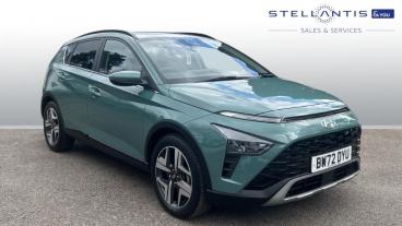 SPOTICAR Hyundai Bayon 1.0 T-gdi Mhev Premium Dct Euro 6 (s/s) 5dr Used Car - Suv Hybrid Green - Godalming - 1200589340_1
