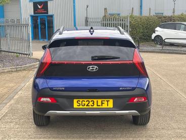 SPOTICAR Hyundai Bayon 1.0 T-gdi Mhev Premium Euro 6 (s/s) 5dr Used Car - Suv Hybrid Blue - Kettering - 1200595800_4