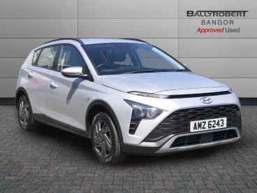 SPOTICAR Hyundai Bayon 1.0 T-gdi Mhev Se Connect Dct Euro 6 (s/s) 5dr Used Car - Suv Hybrid Silver - Bangor - 1200598944_1