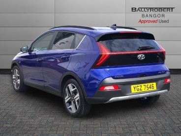 SPOTICAR Hyundai Bayon 1.0 T-gdi Mhev Premium Euro 6 (s/s) 5dr Used Car - Suv Hybrid Blue - Bangor - 1200601301_2