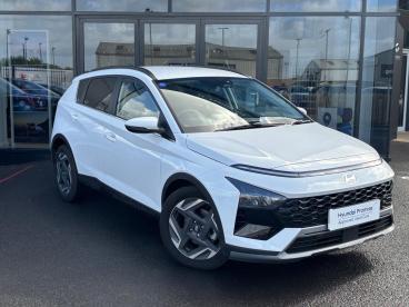 SPOTICAR Hyundai Bayon 1.0 T-gdi Tech Line Euro 6 (s/s) 5dr Used Car - Suv Petrol White - Eglinton - 1200601511_2