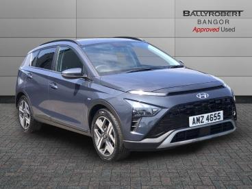 SPOTICAR Hyundai Bayon 1.0 T-gdi Mhev Premium Euro 6 (s/s) 5dr Used Car - Suv Hybrid Grey - Bangor - 1200602640_1