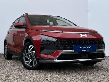 SPOTICAR Hyundai Bayon 1.0 T-gdi Advance Dct Euro 6 (s/s) 5dr Used Car - Suv Petrol Red - Preston - 1200604357_1