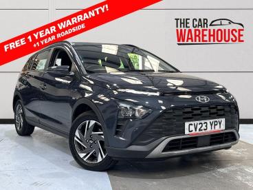 SPOTICAR Hyundai Bayon 1.0 Tgdi 48v Mhev Se Connect 5dr Used Car - Suv Petrol Grey - Swansea - 1200605767_1