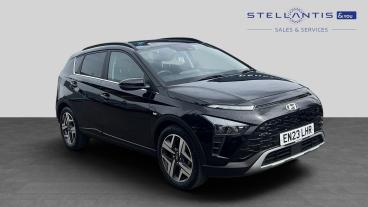 SPOTICAR Hyundai Bayon 1.0 T-gdi Mhev Premium Euro 6 (s/s) 5dr Used Car - Suv Hybrid Black - Maidstone - 1200626411_1