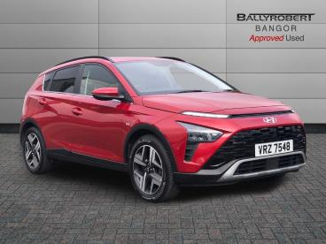 SPOTICAR Hyundai Bayon 1.0 T-gdi Mhev Premium Dct Euro 6 (s/s) 5dr Used Car - Suv Hybrid Red - Bangor - 1200637713_1