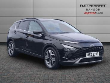 SPOTICAR Hyundai Bayon 1.0 T-gdi Mhev Premium Dct Euro 6 (s/s) 5dr Used Car - Suv Hybrid Black - Bangor - 1200639454_1