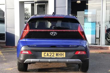 SPOTICAR Hyundai Bayon 1.0 T-gdi Mhev Premium Dct Euro 6 (s/s) 5dr Used Car - Suv Hybrid Blue - Bulkington - 1200644349_4