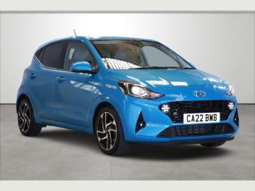 SPOTICAR Hyundai I10 1.0 Premium Auto Euro 6 (s/s) 5dr Used Car - City Car Petrol Blue - Eastbourne - 1200518430_1