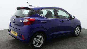 SPOTICAR Hyundai I10 1.0 Se Connect Euro 6 (s/s) 5dr Used Car - City Car Petrol Blue - Truro - 1200541670_3