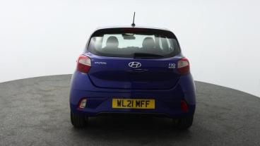 SPOTICAR Hyundai I10 1.0 Se Connect Euro 6 (s/s) 5dr Used Car - City Car Petrol Blue - Truro - 1200541670_4